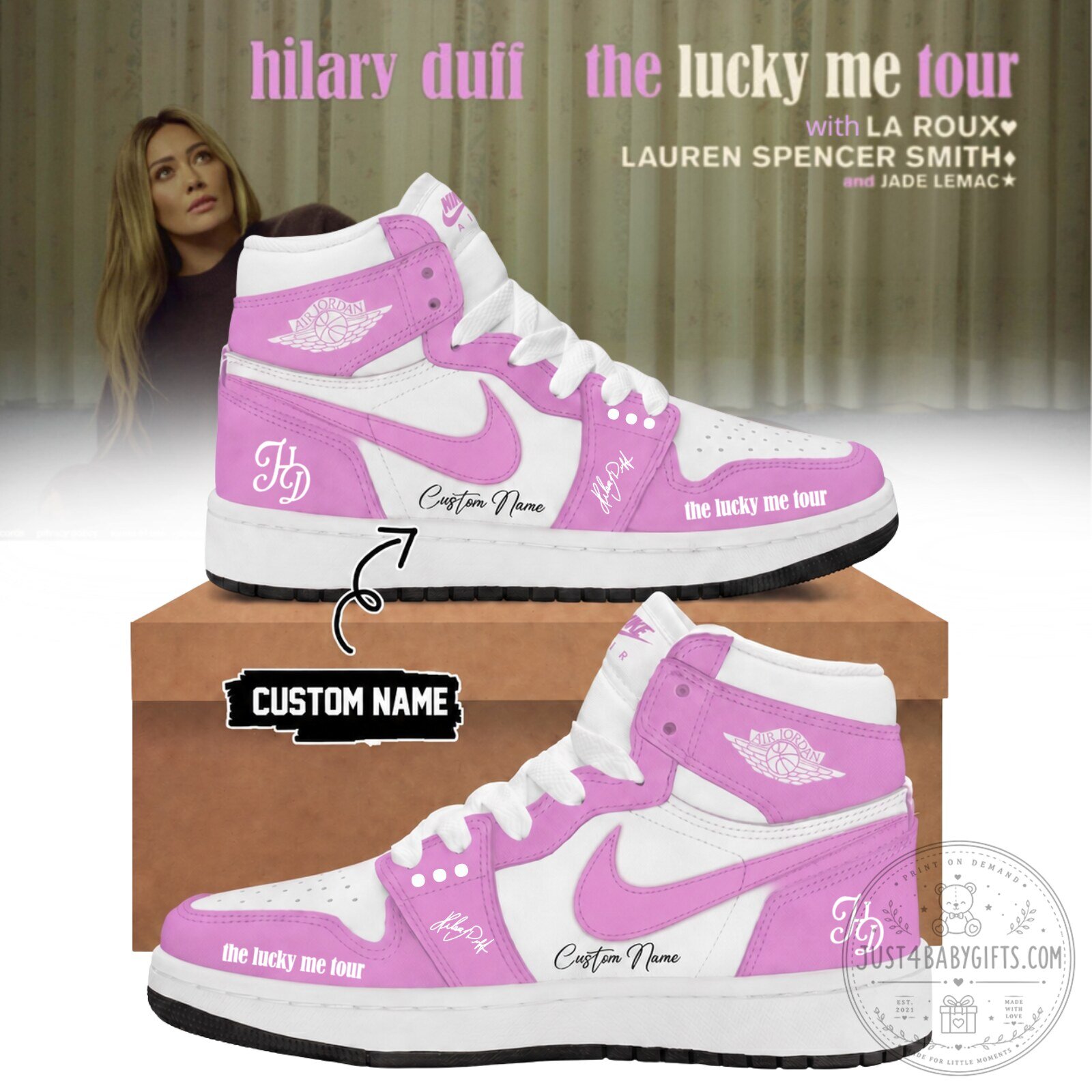 Hilary Duff “The Lucky Me Tour” Shoes 2
