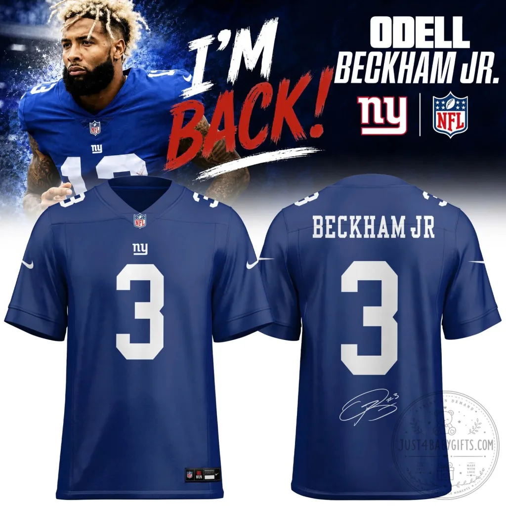 New York Giants Royal Blue Jersey for Odell Beckham Jr. New York Giants Royal Blue Jersey for Odell Beckham Jr.
