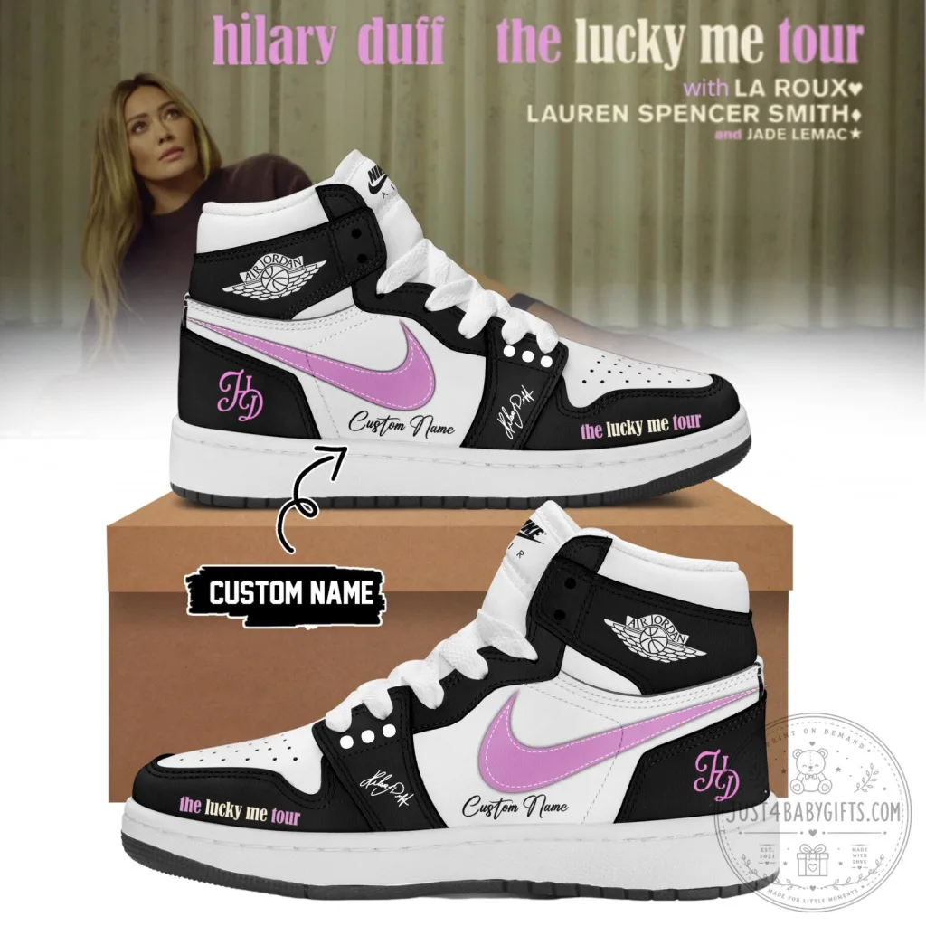“The Lucky Me Tour” Footwear Style 2 by Hilary Duff “The Lucky Me Tour” Footwear Style 2 by Hilary Duff