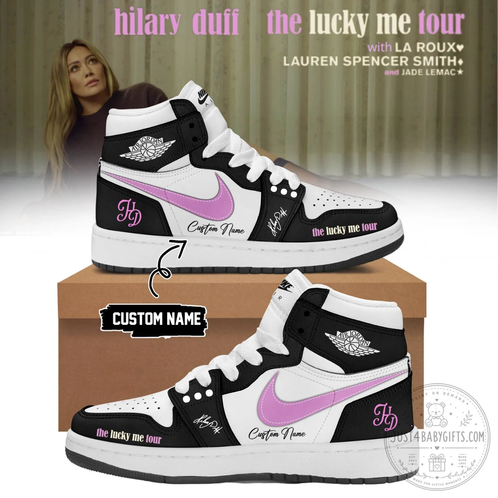 “The Lucky Me Tour” Footwear Style 2 by Hilary Duff