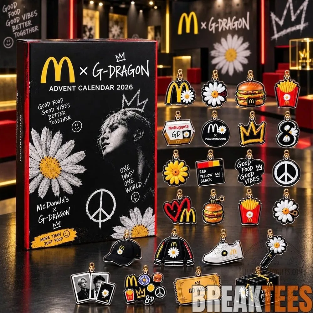 G-Dragon Peaceminusone x McDonald's Advent Calendar 2026