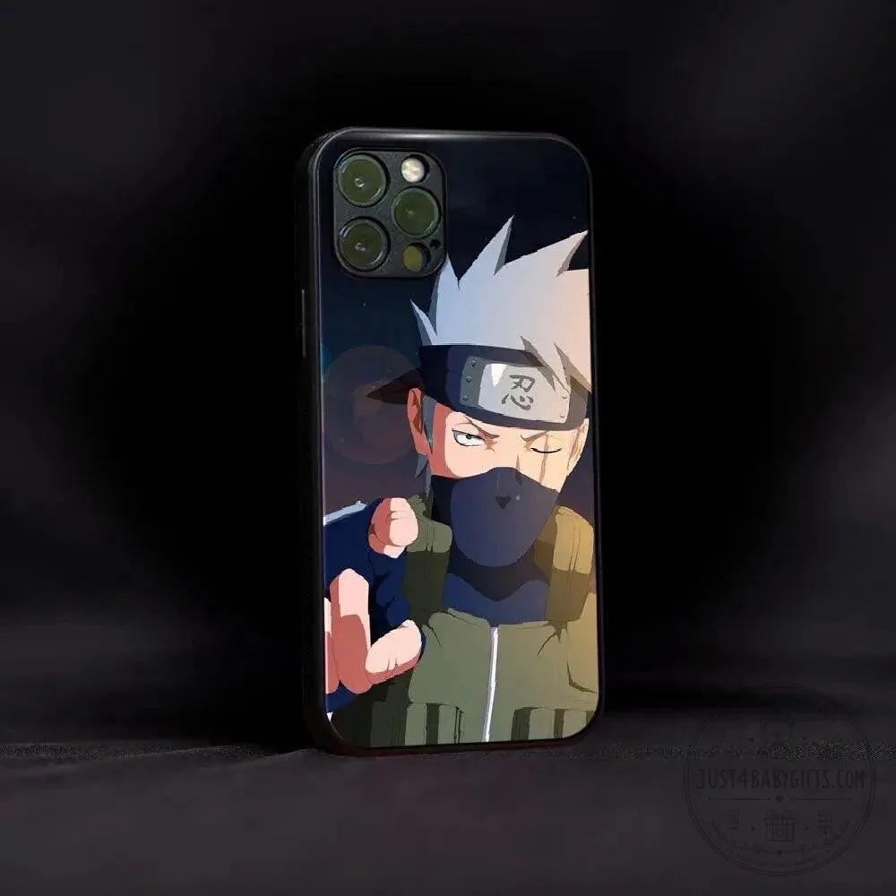 Kakashi Hatake Naruto Anime Character Design Protective Phone Case