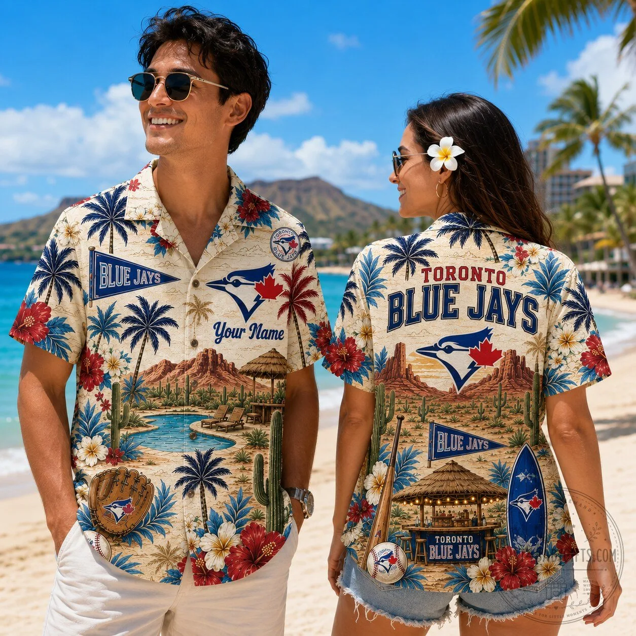 Toronto Blue Jays Hawaiian Shirt for Baseball Fans