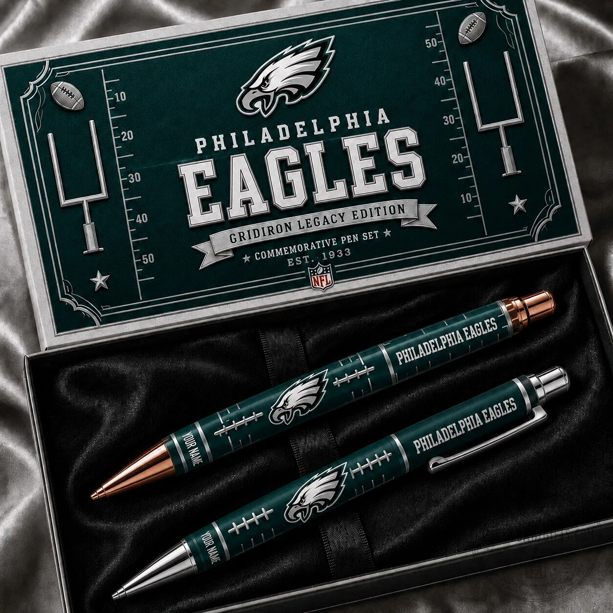 Philadelphia Eagles Fan Gridiron Legacy Edition Commemorative Pen Set