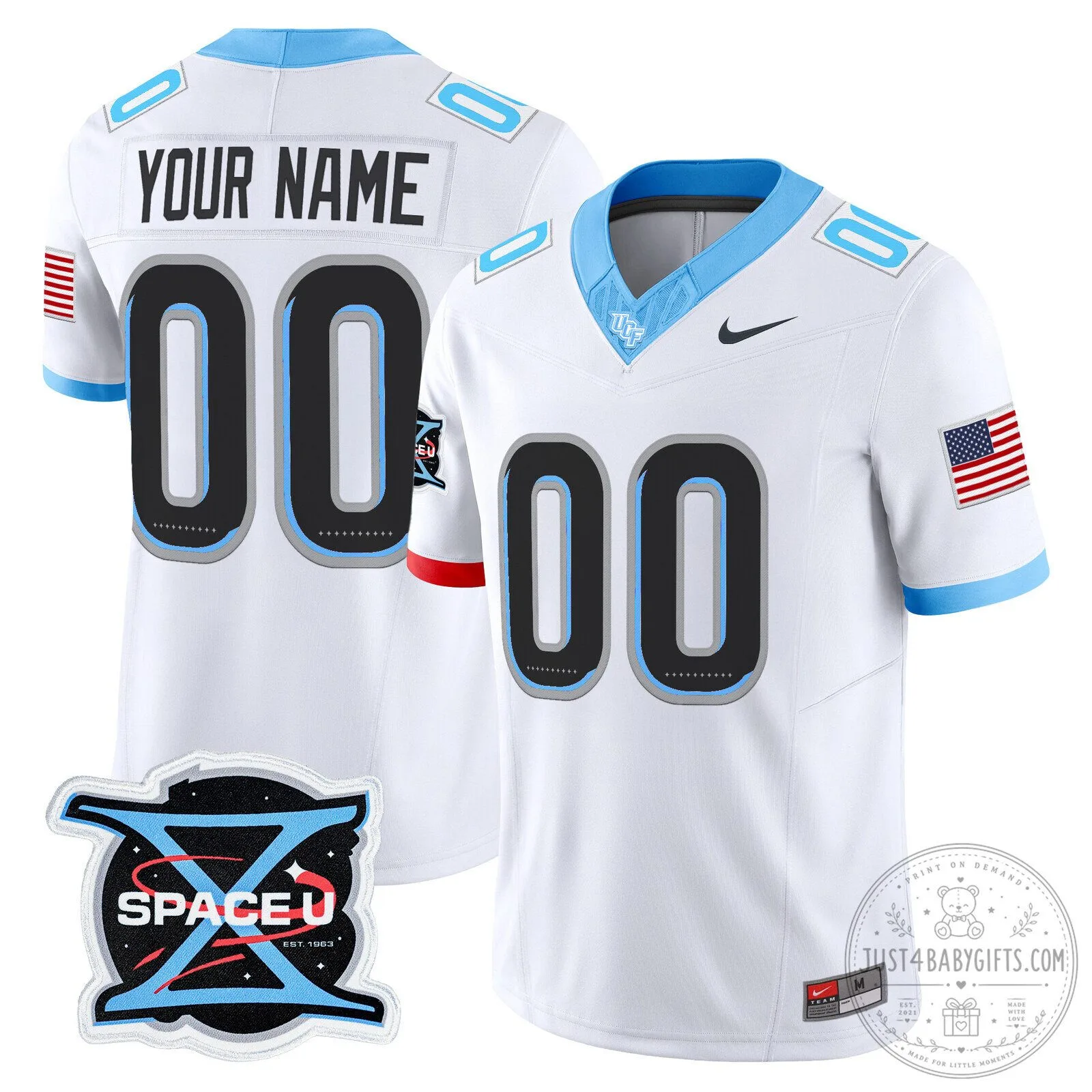 UCF Knights 2026 Mission X Vapor Limited Custom Football Jersey
