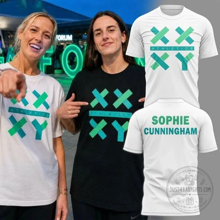 Indiana Fever XX XY T-Shirt by Sophie Cunningham for Athletics