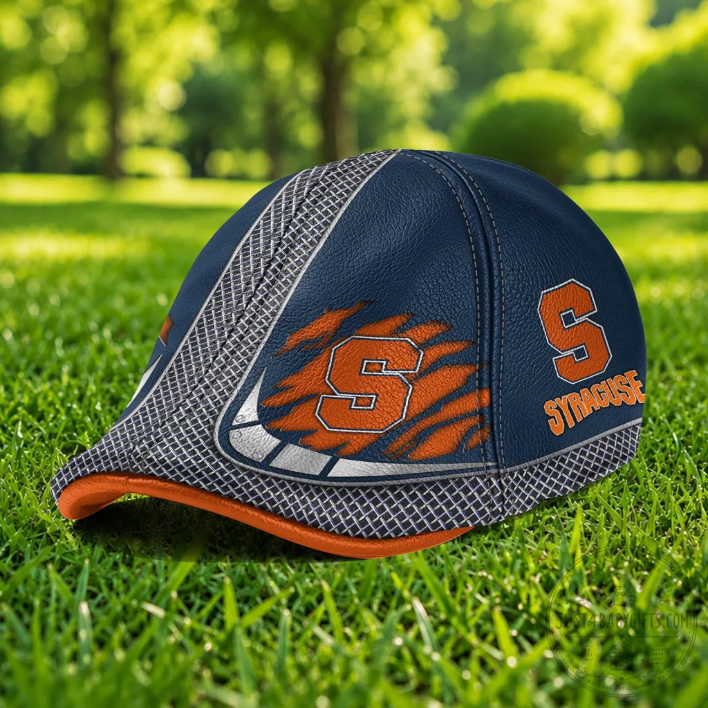 Syracuse Orange NCAA Ivy League Flat Cap Hat Syracuse Orange NCAA Ivy League Flat Cap Hat