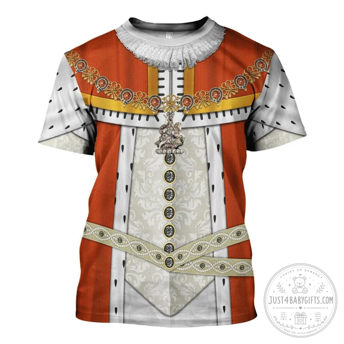 King James I of England Royal Robes Costume Hoodie and Pants Set 19 King James I of England Royal Robes Costume Hoodie and Pants Set