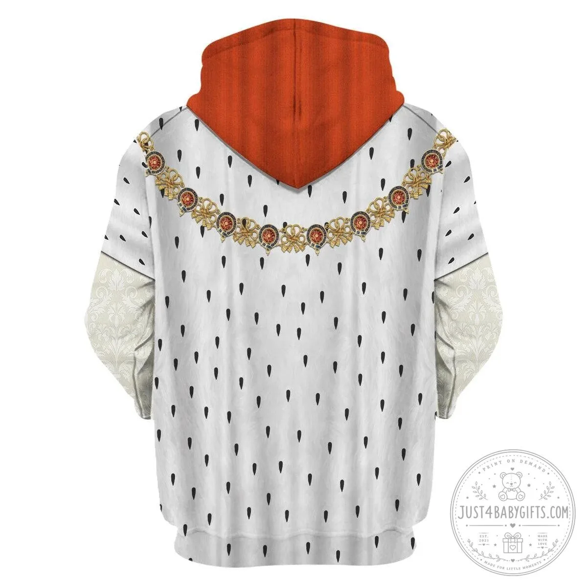 King James I of England Royal Robes Costume Hoodie and Pants Set 23 King James I of England Royal Robes Costume Hoodie and Pants Set