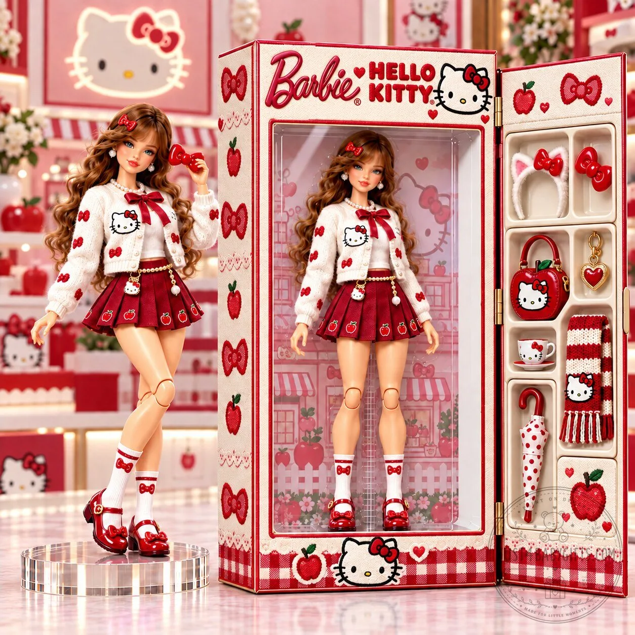 Hello Kitty Commemorative Fashion Doll by Barbie with Accessories