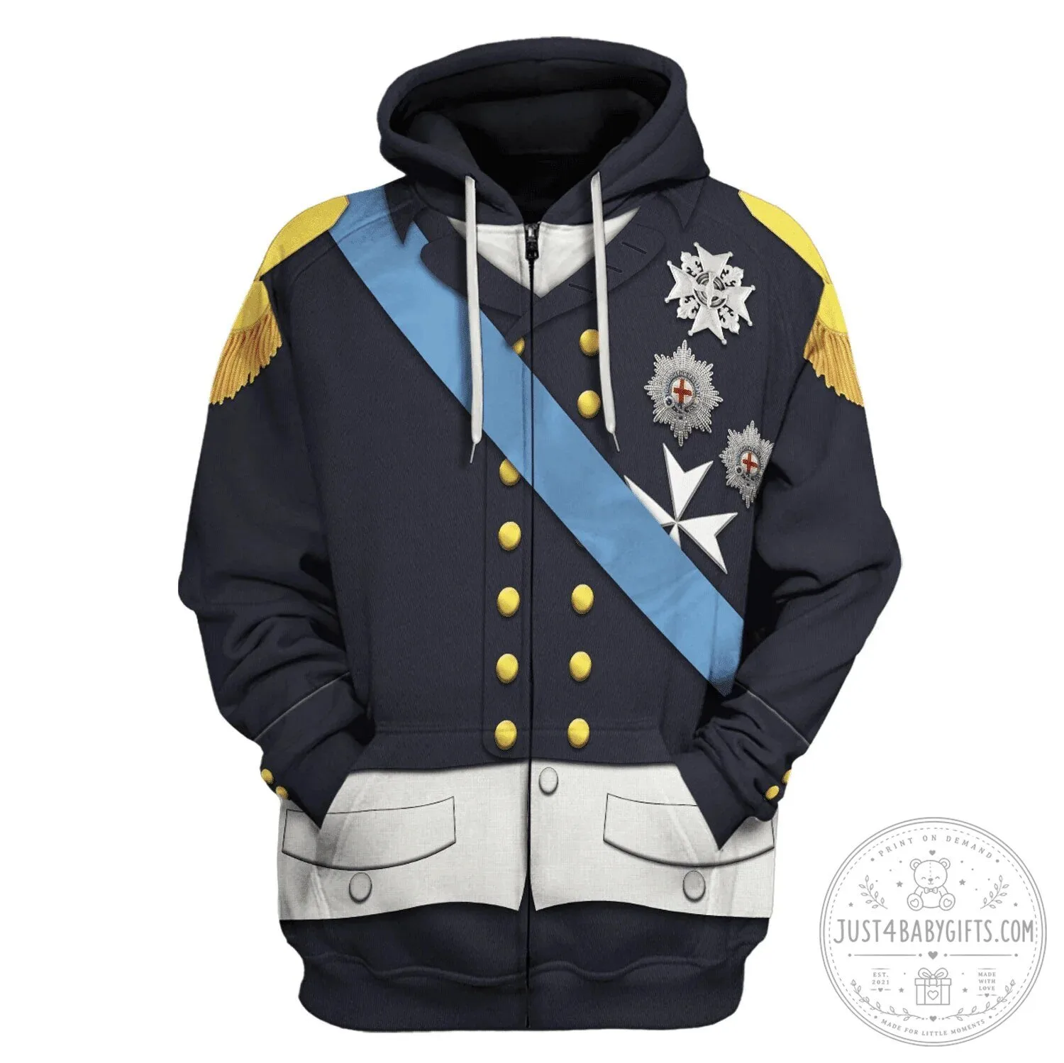 Louis XVIII Of France Costume Hoodie Sweatshirt 16 Louis XVIII Of France Costume Hoodie Sweatshirt