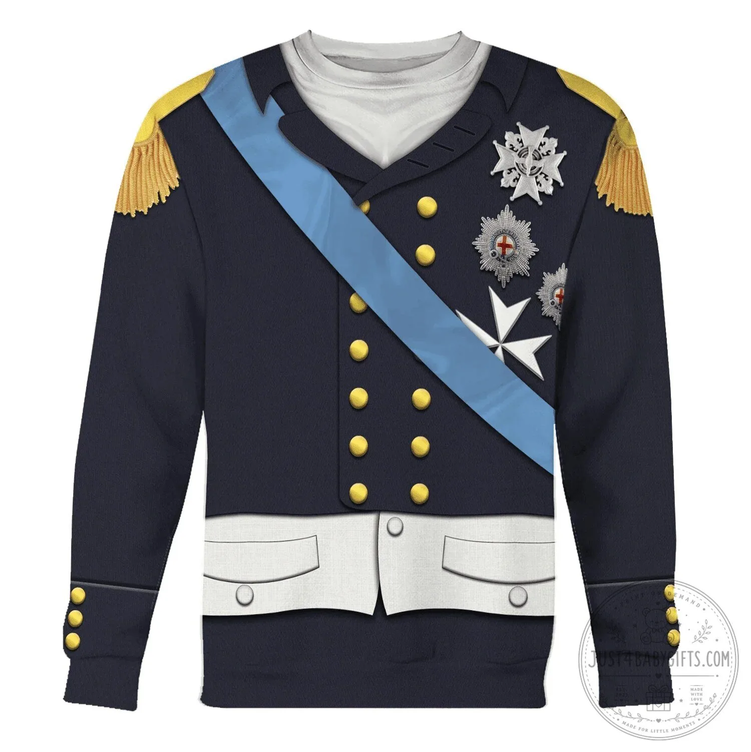 Louis XVIII Of France Costume Hoodie Sweatshirt 18 Louis XVIII Of France Costume Hoodie Sweatshirt