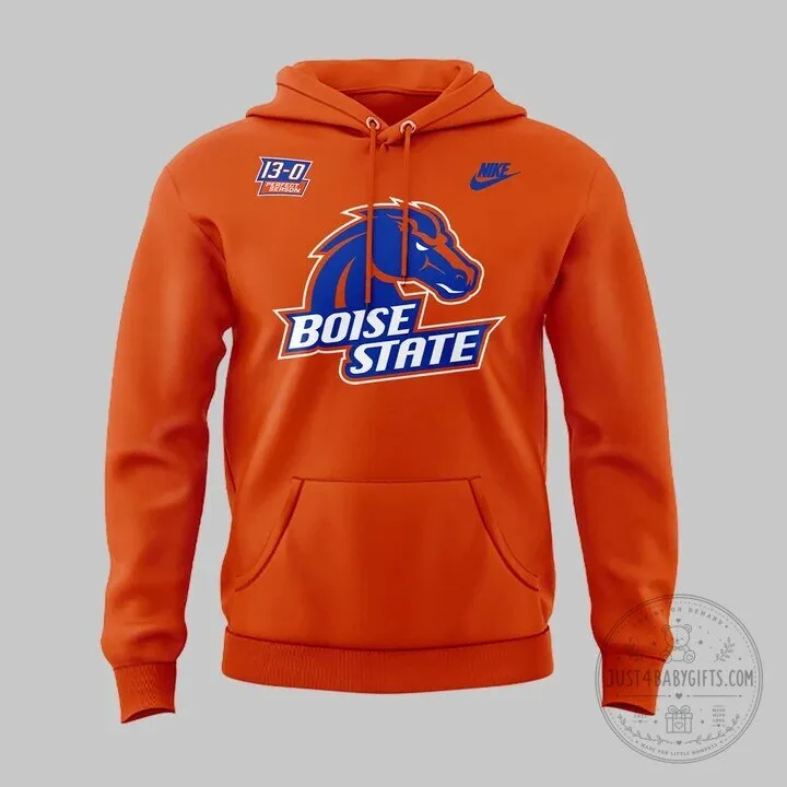 20th Anniversary Fiesta Bowl Hoodie for Boise State Broncos Football 10 20th Anniversary Fiesta Bowl Hoodie for Boise State Broncos Football