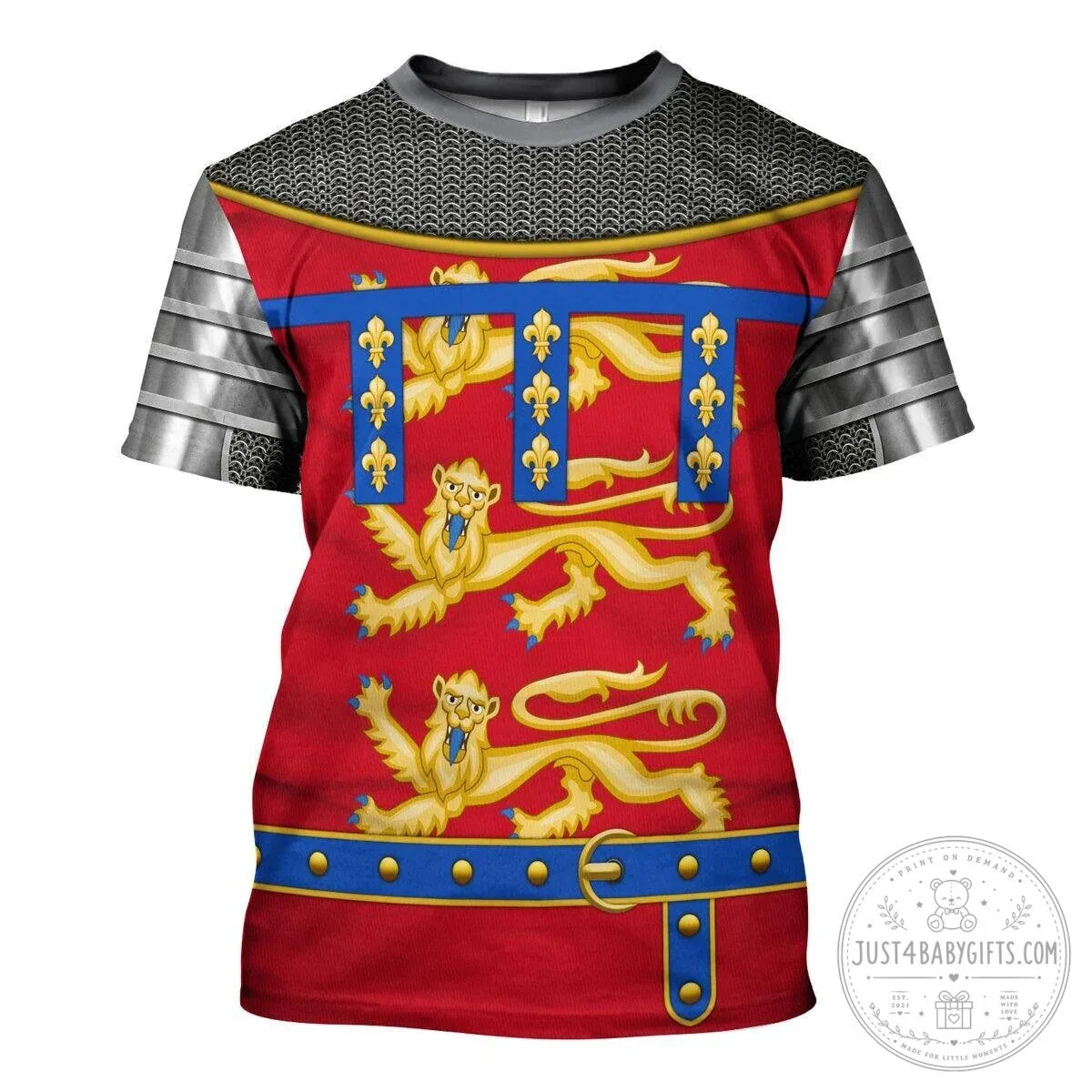 Henry of Grosmont Duke of Lancaster Medieval Knight Armor Costume Hoodie 19 Henry of Grosmont Duke of Lancaster Medieval Knight Armor Costume Hoodie