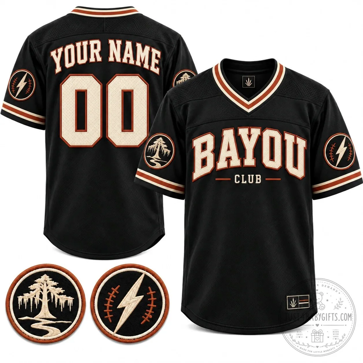 Bayou Club Custom American Football Jersey
