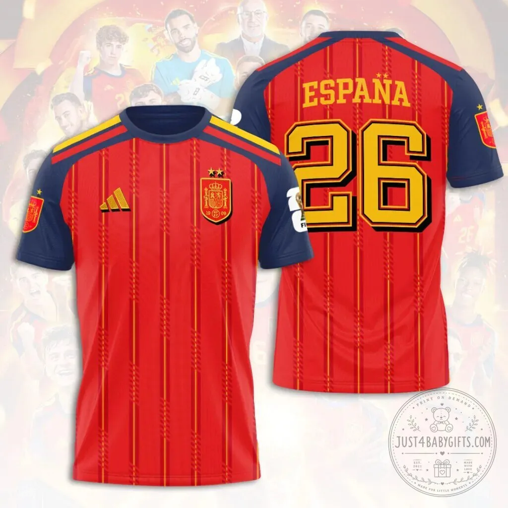 2026 FIFA World Cup Champions Shirt - Special Edition Spain National Football Team 2 2026 FIFA World Cup Champions Shirt - Special Edition Spain National Football Team