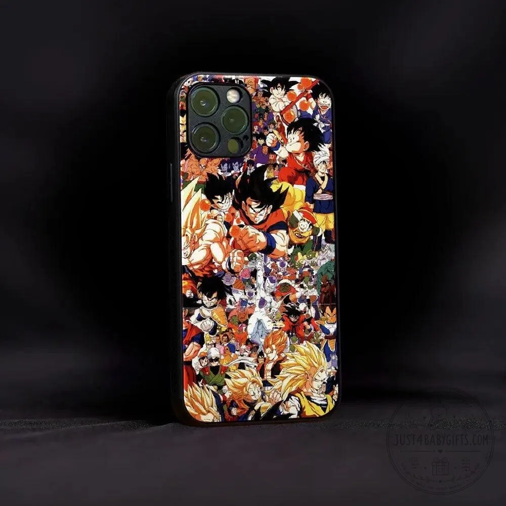 Dragon Ball Z Goku Super Saiyan Collage Phone Case