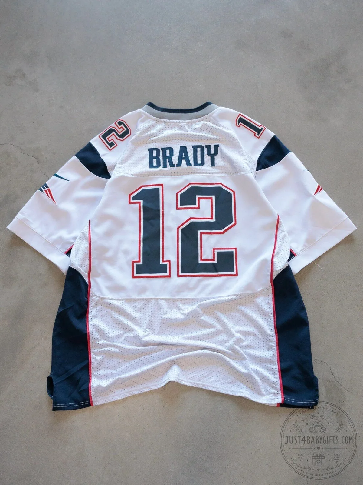 New England Patriots Tom Brady White Football Jersey 10 New England Patriots Tom Brady White Football Jersey