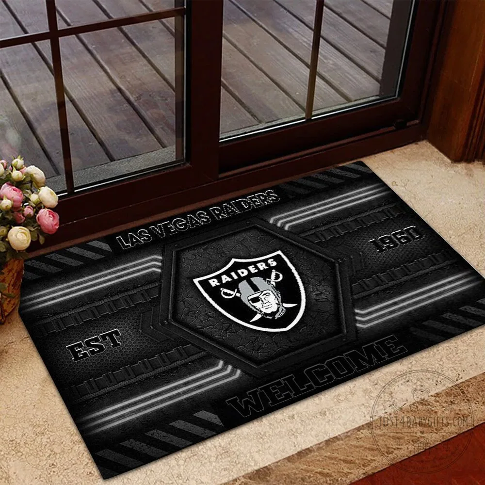 Welcome Doormat for Las Vegas Raiders Football Team