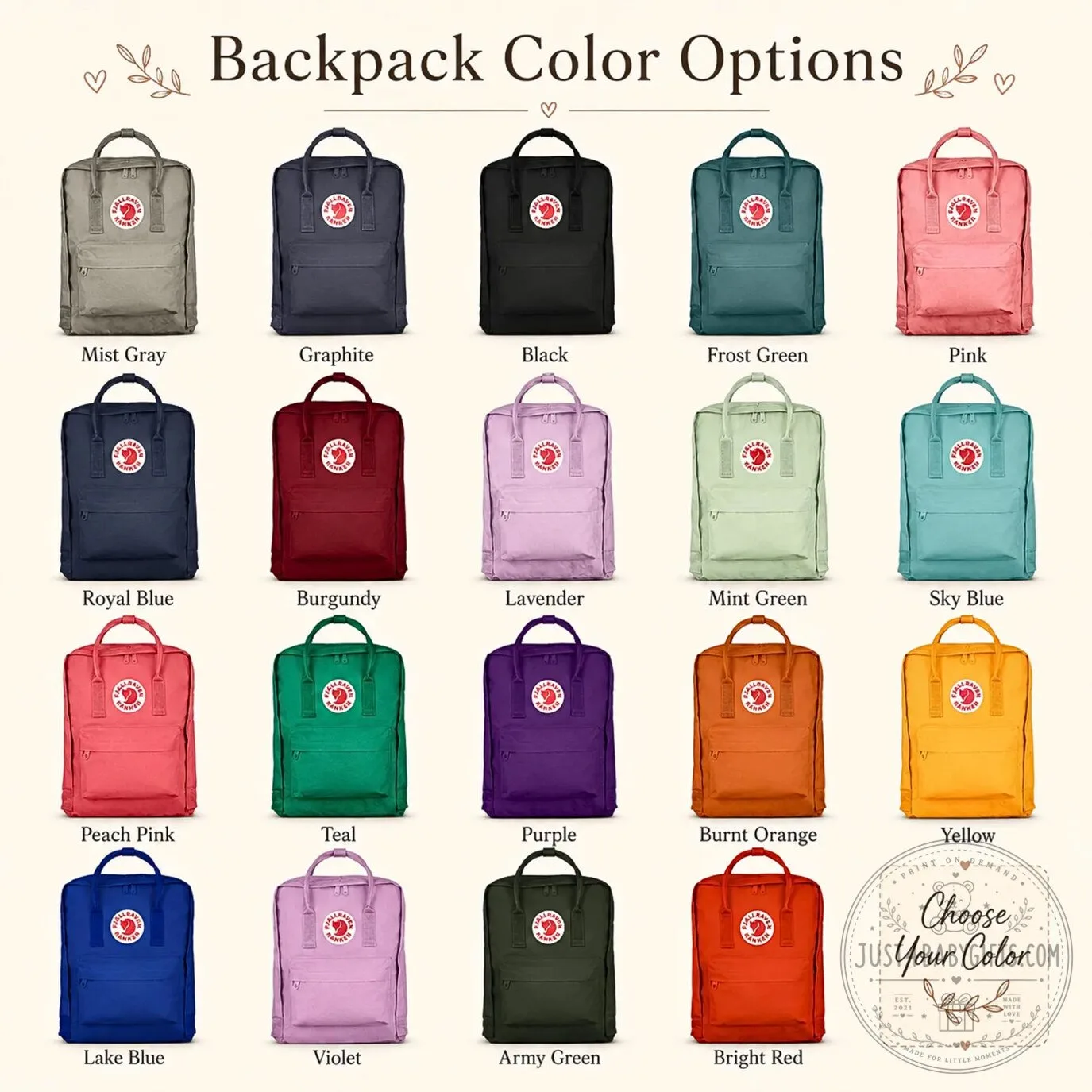 Fjallraven Kanken Backpack Featuring Snoopy from Peanuts Cartoon with Embroidered Design 8 Fjallraven Kanken Backpack Featuring Snoopy from Peanuts Cartoon with Embroidered Design