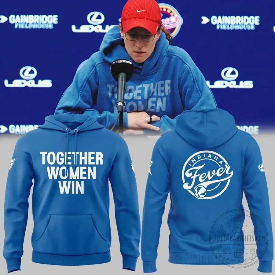 Indiana Fever Together Women Win Basketball Hoodie
