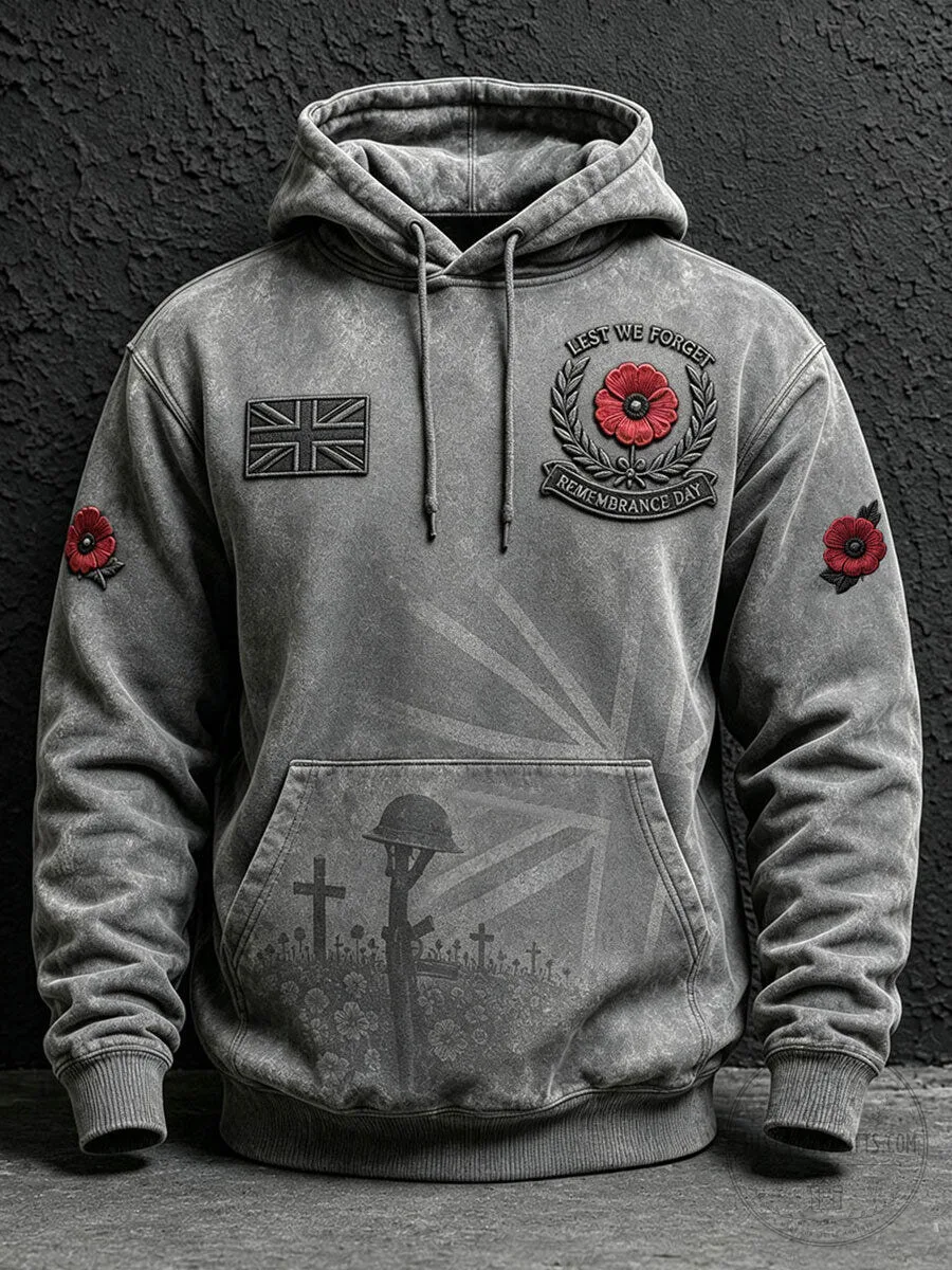 Lest We Forget Remembrance Day Poppy Military Hoodie 13 Lest We Forget Remembrance Day Poppy Military Hoodie